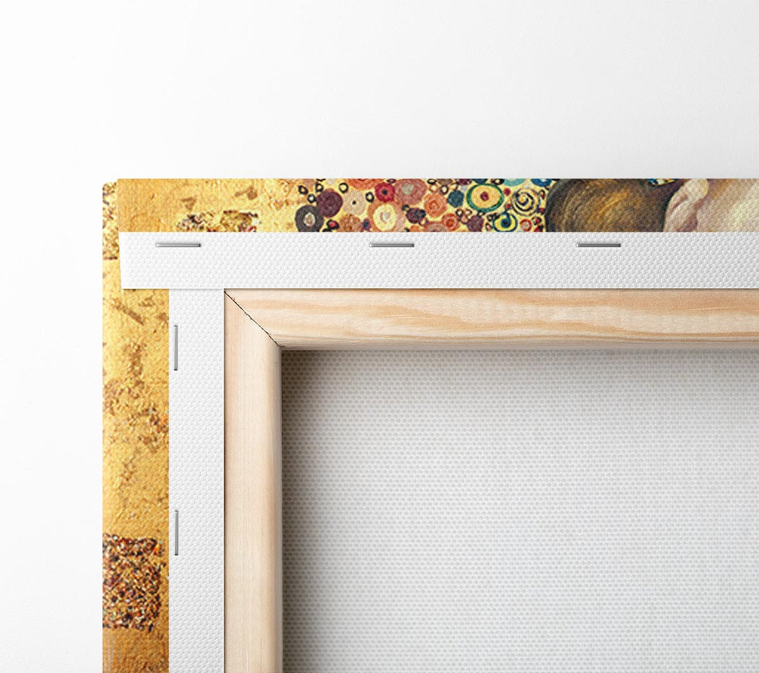  A Canvas Print of Klimt Golden Canvas Wall Art