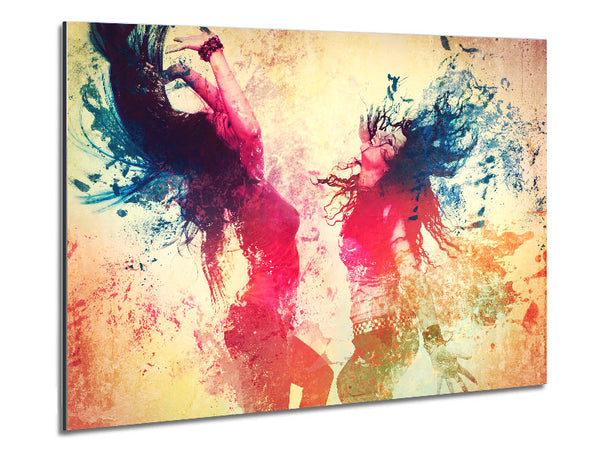 Free To Dance Metal Print