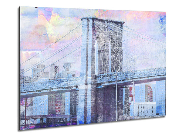 Brooklyn Bridge New York Metal Print