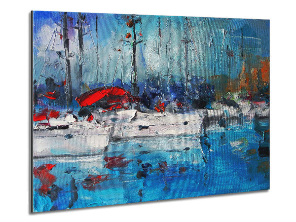 In The Harbour Metal Print