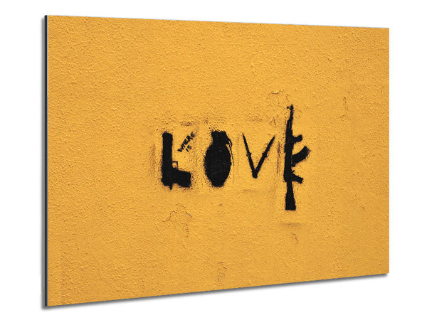 Where is Love Metal Print