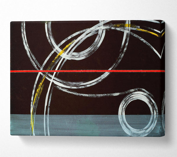  A Canvas Print of Circles Of Time 2 Canvas Art