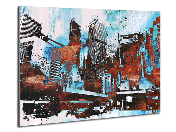 Chocolate City Blues 1 Metal Print
