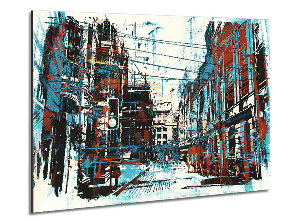 Chocolate City Blues 2 Metal Print