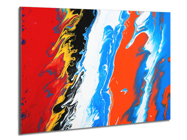 Sea Of Colours 2 Metal Print