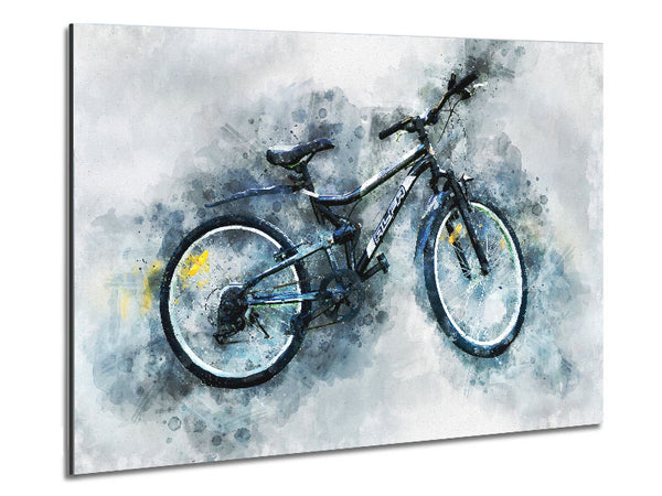 Mountain Bike ready Metal Print
