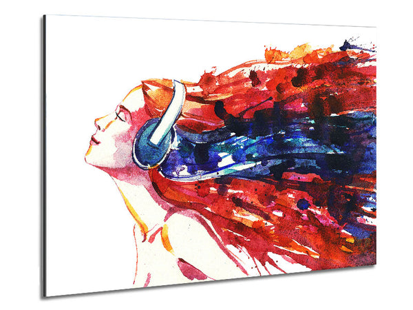 Music Moves Me Metal Print