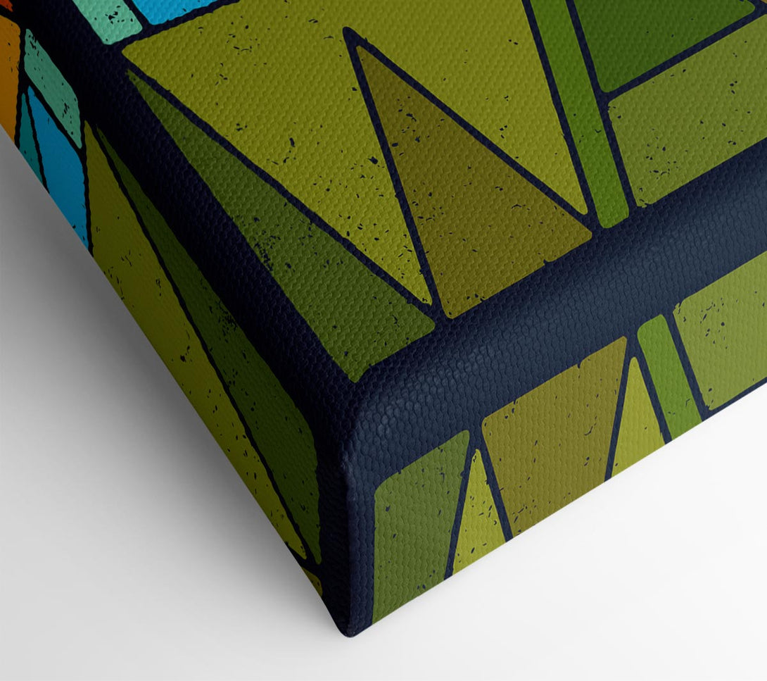  A Canvas Print of Make Art Not War Canvas Print
