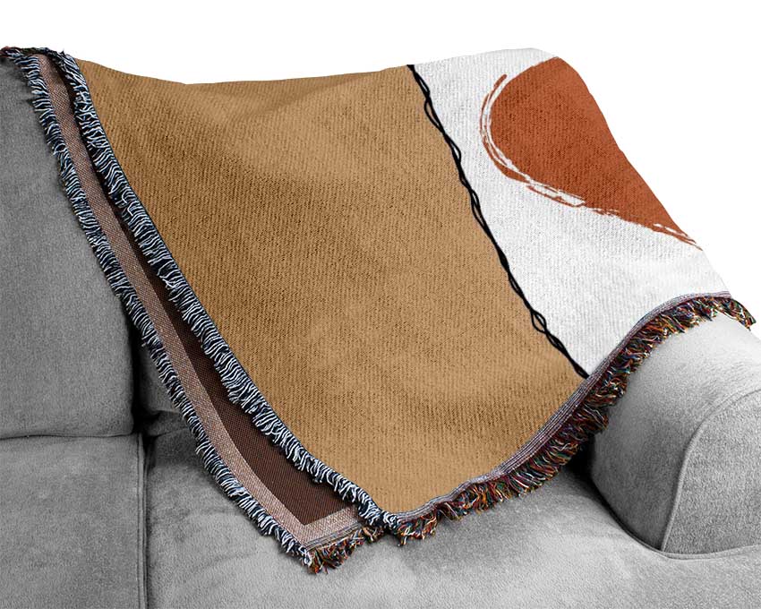 I Meow You Very Much Woven Blanket