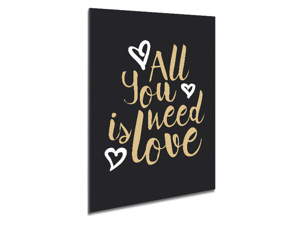 All You Need Is Love 2 Metal Print