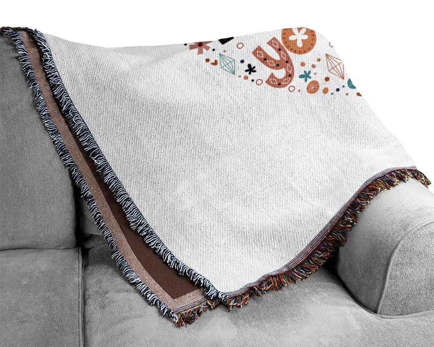 Home Is where Your Heart Is Woven Blanket