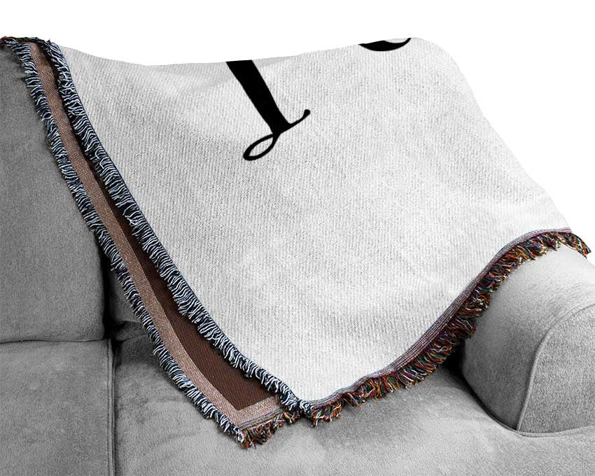 I Love You Woven Blanket