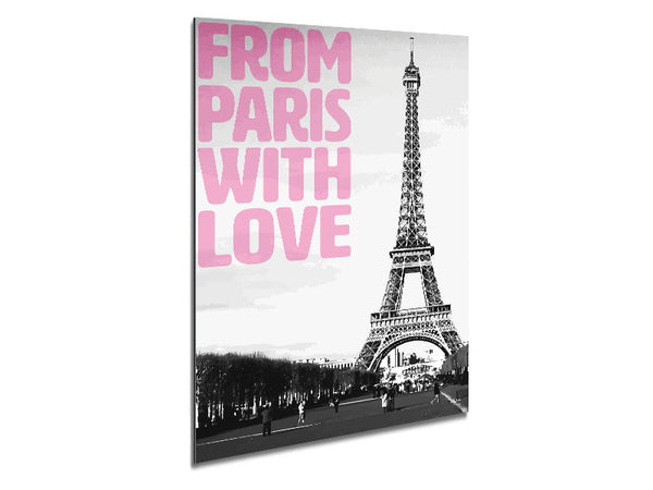 From Paris With Love Metal Print