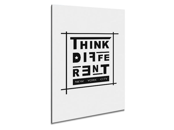 Think Different Metal Print