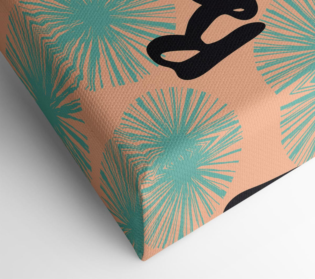  A Canvas Print of Bonjour 1 Canvas Wall Art