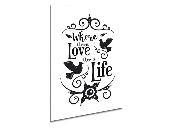 Where There Is Love Metal Print