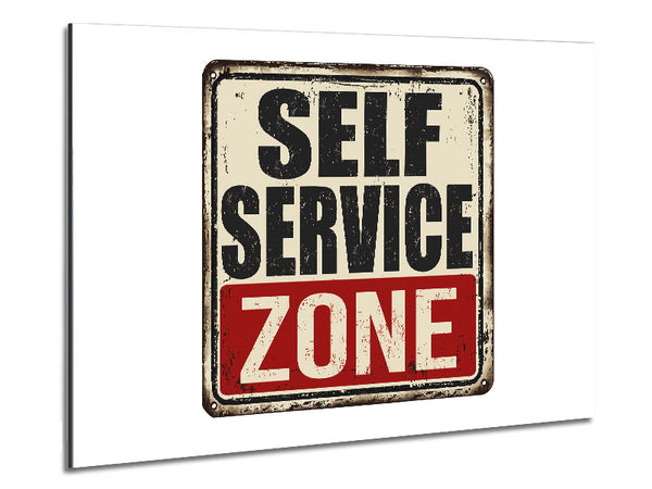 Selbstbedienungszone
