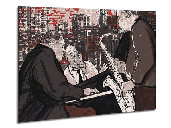 Den Blues spielen