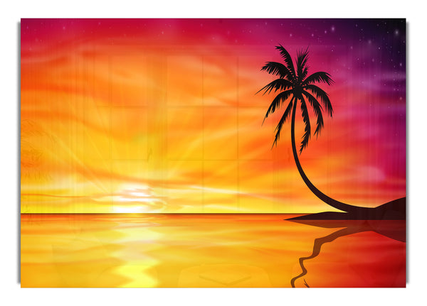 Ripples Of The Ocean Sunset