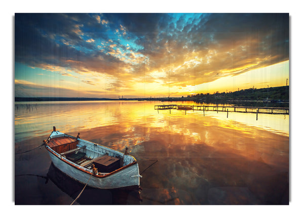 Reflections Of The Sailboat Sky