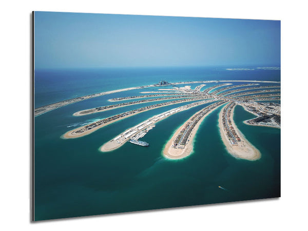 Palm Islands Metal Print