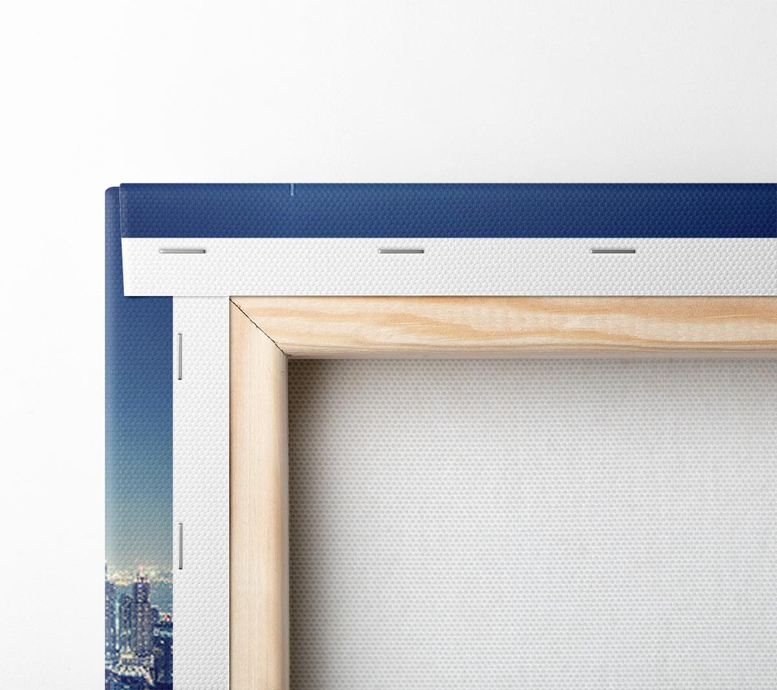  A Canvas Print of City Lights Canvas Art