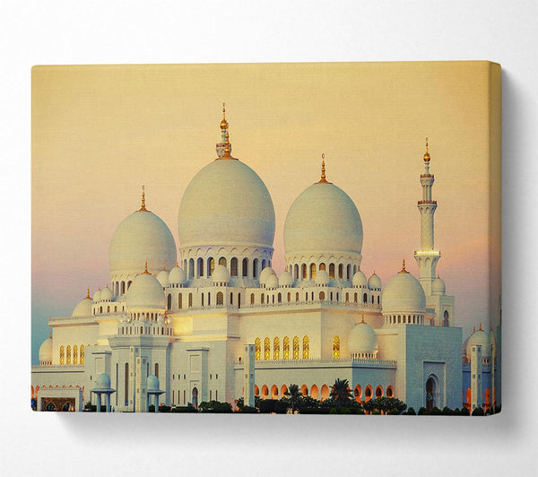  A Canvas Print of Temple Palace Canvas Print