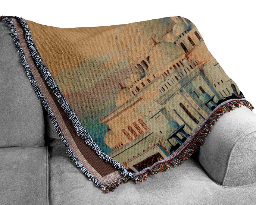Temple Palace Woven Blanket