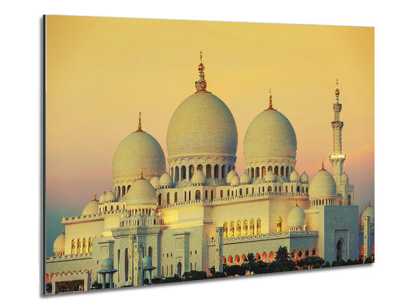 Temple Palace Metal Print