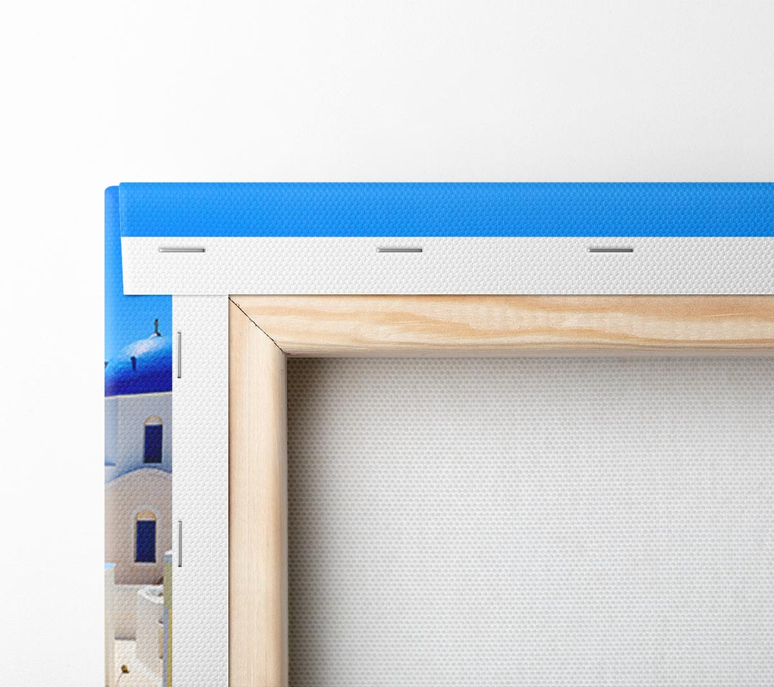  A Canvas Print of Santorini Wonder Canvas Art