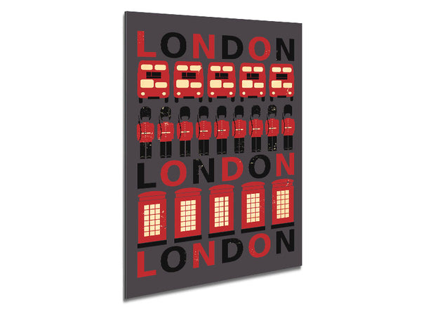 Iconic Metal Print