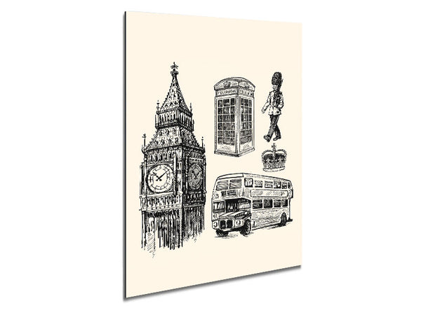 Attractions Of The City 7 Metal Print