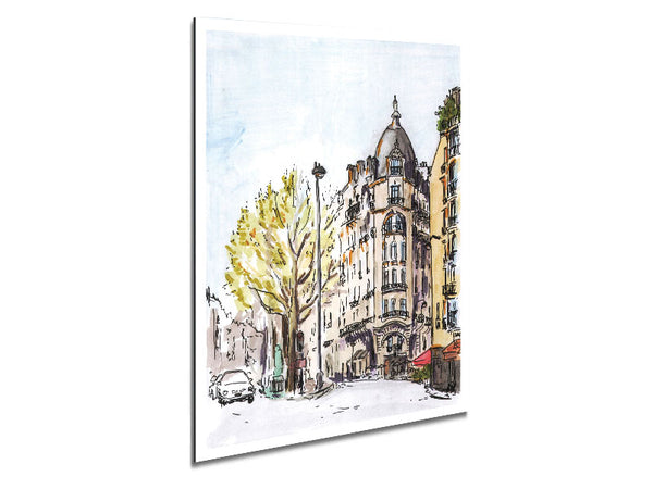 City Streets 2 Metal Print