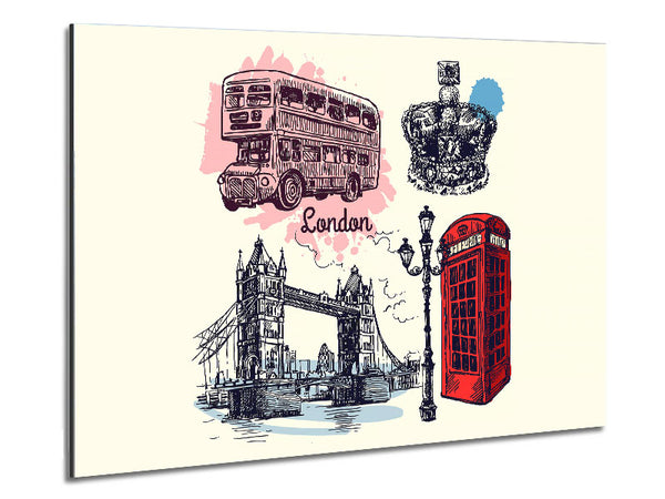 Lots To Do In The City Metal Print