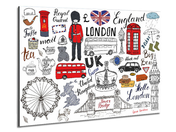 All The Things To Love In The City 1 Metal Print