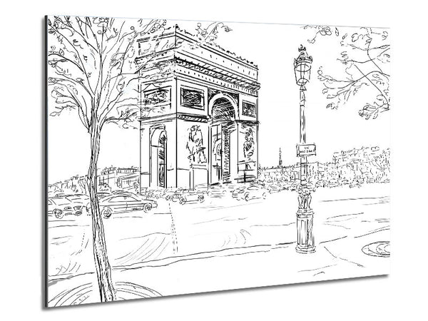 Arc De Triomphe 2 Metal Print