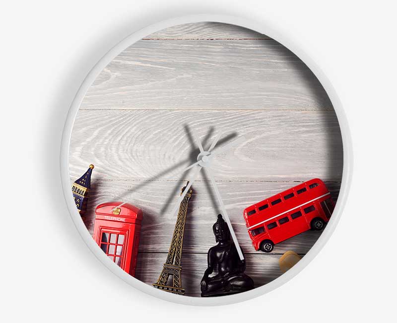 Iconic Cities Of The Clock - Wallart-Direct UK
