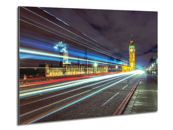 Big Ben Speed Of Light 1 Metal Print