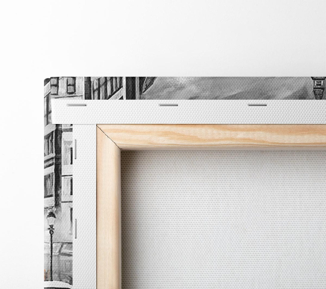  A Canvas Print of Iconic London Streets Canvas Print