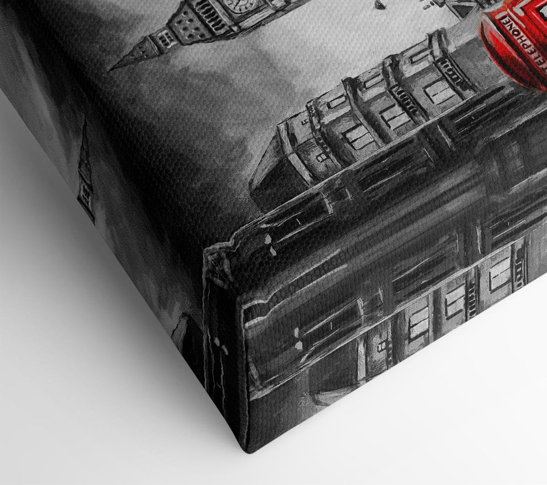  A Canvas Print of Iconic London Streets Canvas Print