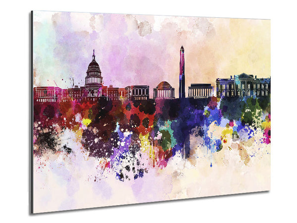 Washington DC Metal Print