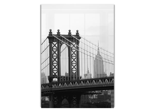 Empire State Through The Bridge