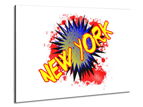 Fantastic NYC Metal Print
