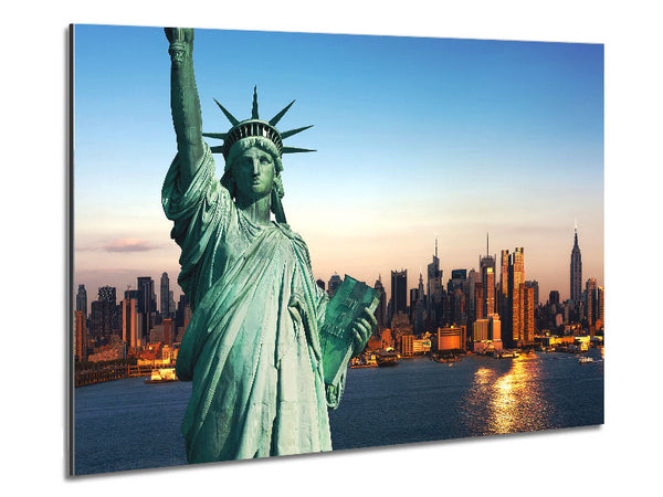 Statue Of Liberty Protection Metal Print