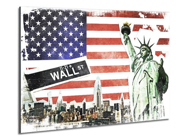 Montage Of NYC Metal Print
