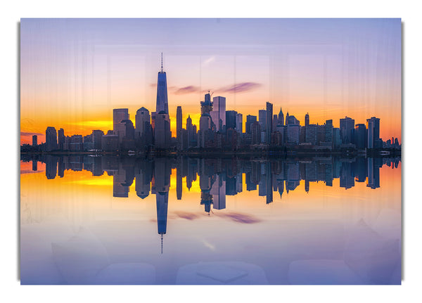 Perfect Sunset Reflections