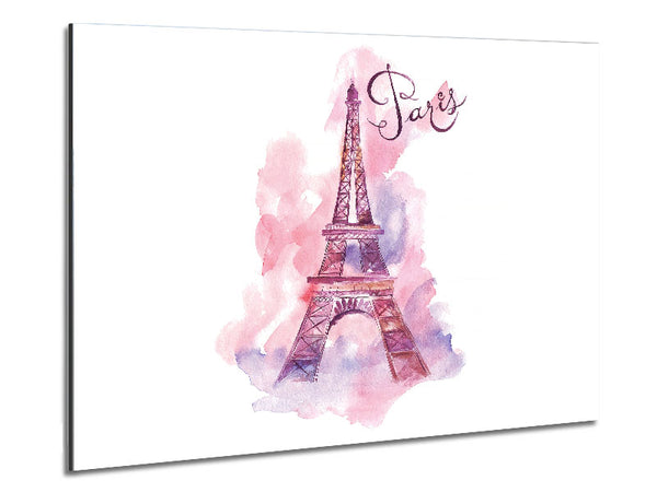Eiffel Tower Chic 1 Metal Print