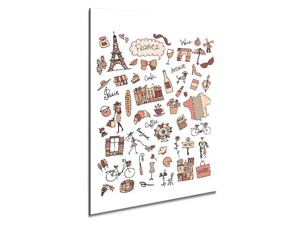 Things To Do In The City 4 Metal Print