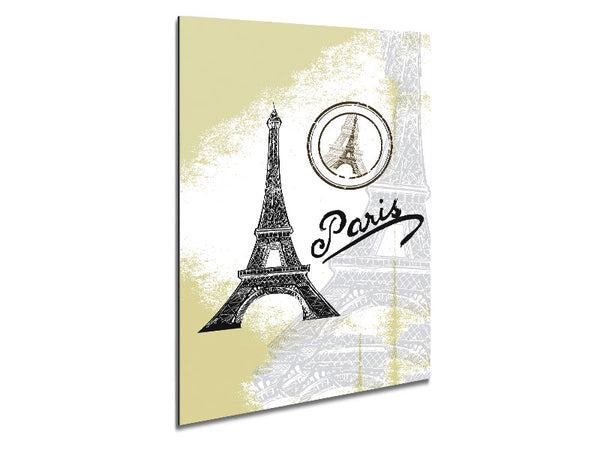 Eiffel Tower Metal Print