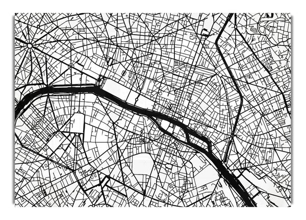 Map Of The City 3 Paris